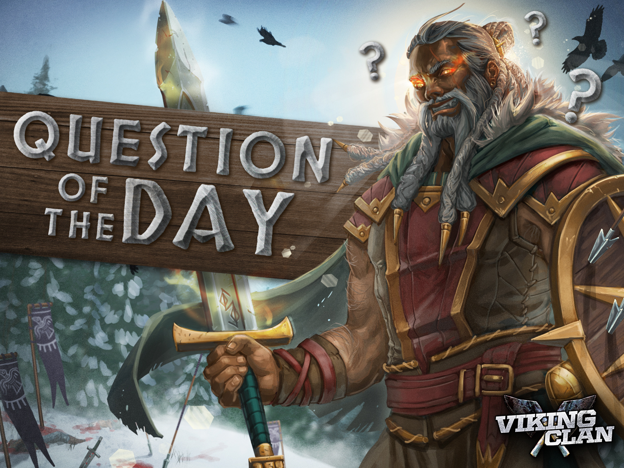 viking clan discord question of the day banner